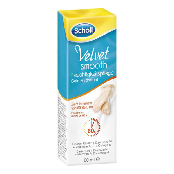 scholl velvet smooth dnevna hidratantna krema za stopala 60ml apoteka maxima