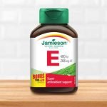 Jamieson Vitamin E 400IU, 268mg AT, 100+20 BONUS softgel kapsula
