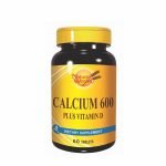 Natural Wealth kalcijum 600 + vitamin D