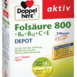 Doppel Herz | Aktiv Folna kisjelina 800 + B6+B12+C+E DEPO