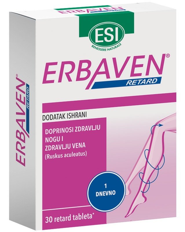 ERBAVEN-RETARD-TABLETE Erbaven, 30 tableta - Image 1