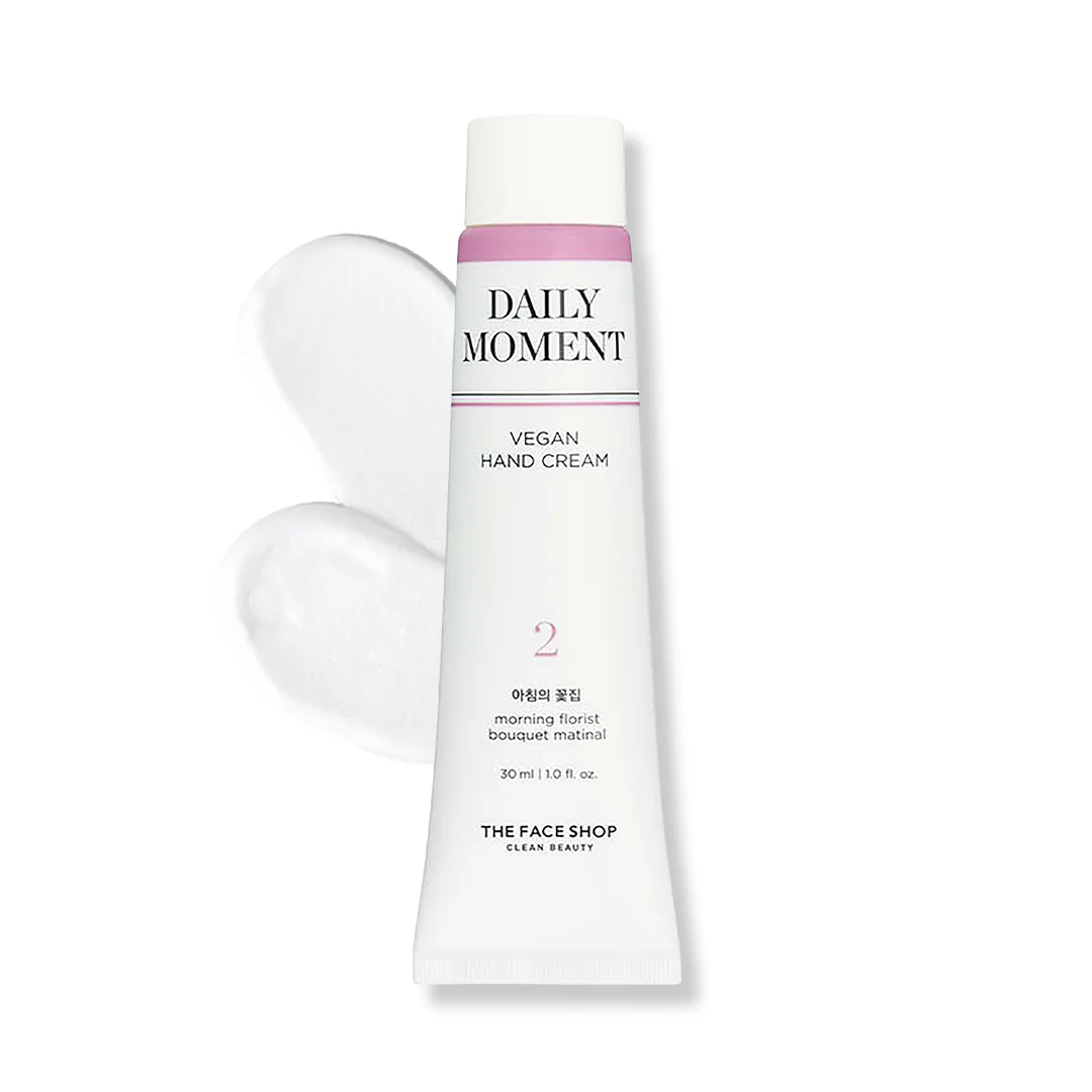 hand m The Face Shop, Daily moment vegan hand cream #morning florist, 30ml - Image 1