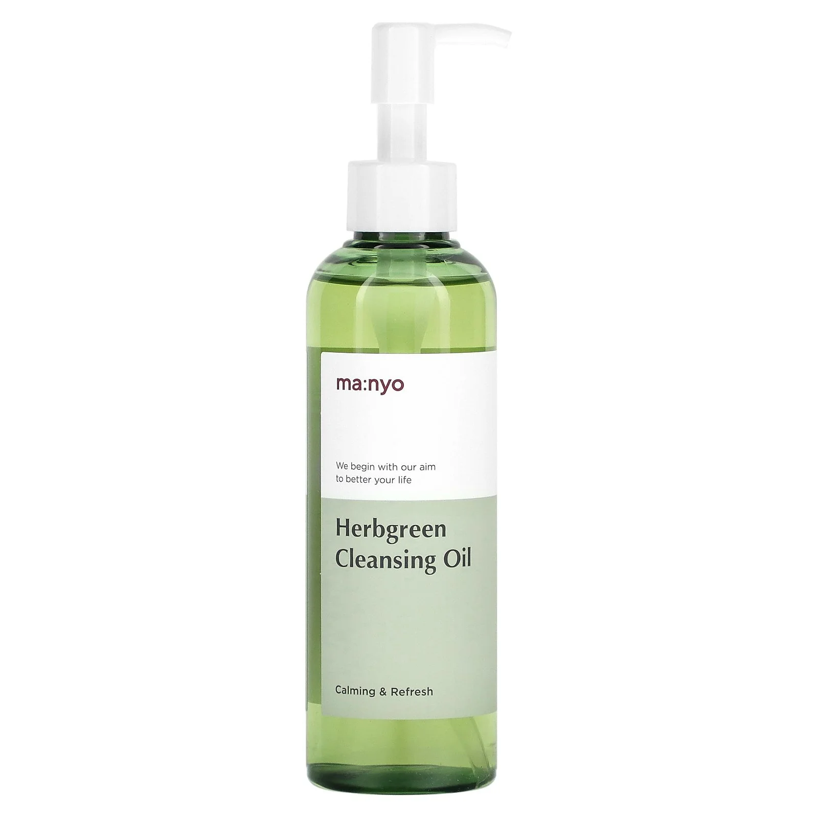 oil Manyo, Herb Green Cleansing Oil, 200ml - Image 1