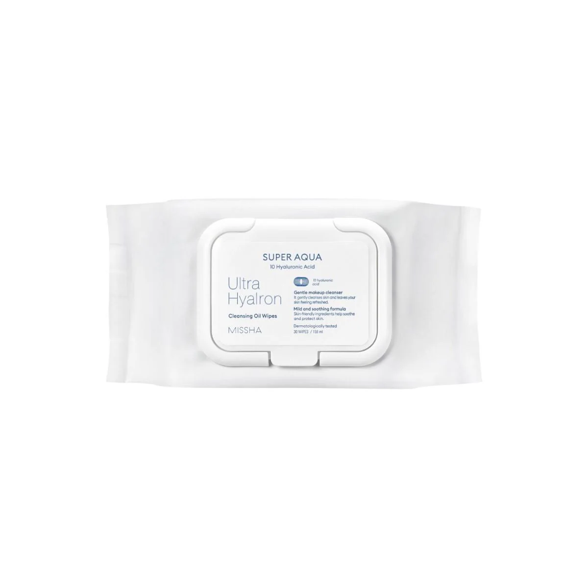wipes MISSHA, Pocket Super Aqua Ultra Cleansing oil wipes - Image 1