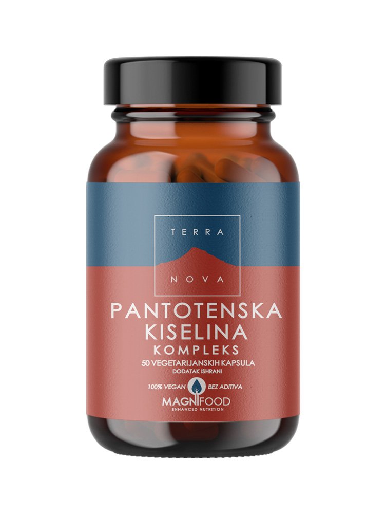 b5 TERRANOVA | Pantotenska kisjelina 250mg, 50 kapsula - Image 1