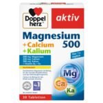 Doppelherz I Aktiv Magnezijum 500 + K + Ca + B6 + D3