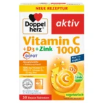 Doppelherz I Aktiv Vit C1000 + Cink + D3